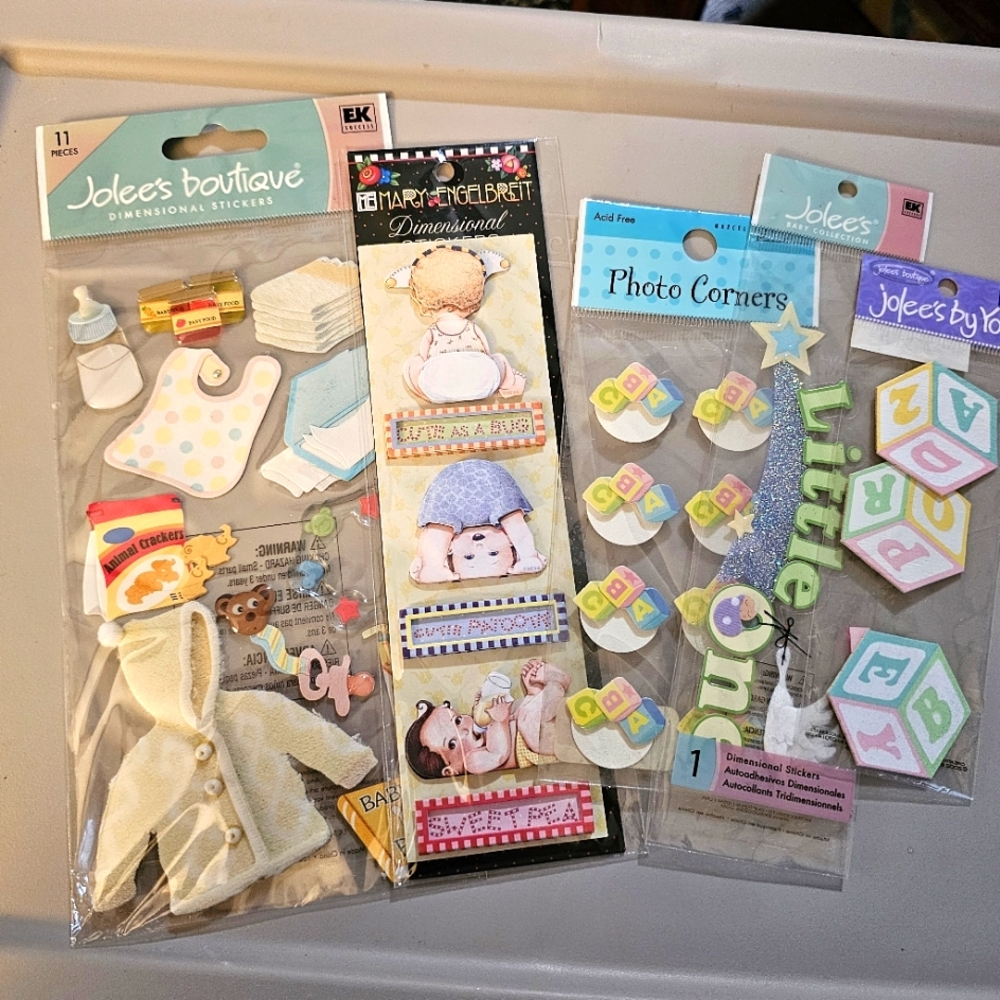 Gender Neutral Baby Stickers
